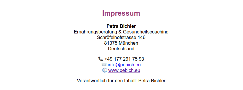 Impressum